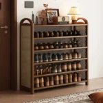 Shoes Organizers Narrow Corridor Shoe Rack Space Saving Storage Shelf Shoe Rack Luxury Designs Sturdy Home Furniture Accessories - Image 2