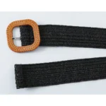Trend Bohemian Braided Belts for Women Summer Patchwork Straw Woven Belt Wide Waistband Fashion Female Waist Belt - Image 15