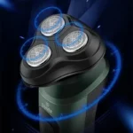 Electric Shavers for Men Waterproof Electric Trimmer Razor Wet &amp Dry Use Rechargeable Battery Rotary Shavers Machine Shaving - Image 5
