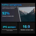 2026 15.6' Ultra Slim Laptop Intel Core I9-9900 16GB RAM 1/2TB SSD Windows 11 Fingerprint Unlock Office Game Backlight Laptop - Image 4