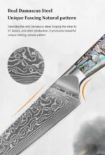 1-7 PCS Kitchen Chef Knife Set Super Sharp Japanese Damascus Steel knife Professional Meat knife Premium Kitchen cooking tools - Image 28