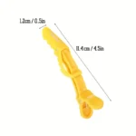6pcs Black Matte Hair Sectioning Clip Clamp Hair Grip Hairdressing Salon Tool - Image 5