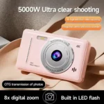 4k Digital Camera IPS HD 50MP CCD Camera 2.4" Autofocus Vlogging Student Camcorder 8X Dual Cam and LED Flash Video Photo Filming - Image 10