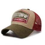 Branded Hats for Men, Spring and Summer Universal Baseball Caps, Large Head Circumference, Youthful Appearance, Face-Slimming Effect, Sun Protection Sun Hats - Image 7