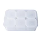 Food Storage Container 6 Grids Vegetable Fruit Fresh-keeping Box with Lid for Refrigerator Kitchen Spice Seasoning Storage Jar - Image 7