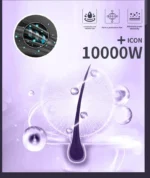 Professional hair salon hair dryer, featuring high-speed drying and ion heating functions. An essential item for travel. - Image 22