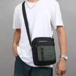 Men Crossbody Bag Single Shoulder Bags Big Capacity Storage Bag Fashion Multi-Pockets Business Crossbody Bags - Image 24