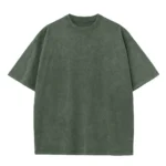 Men's Summer T-shirt 230G Heavy Cotton Vintage Washed T-Shirts Oversized Short Sleeve Loose Streetwear Short Sleeve Tops Tee - Image 9