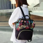 Fashionable Women Backpack with Large Capacity for Traveling Stylish Mommy Bag Heavy-duty Easy To Carry Wide Range of Uses - Image 14