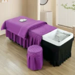 Head Washing Hairdressing Bedspread Barbershop Beauty Salon Hair Salon Thai Massage Bedspread Skin-Friendly SPA Bed Cover - Image 8