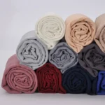 Sparsil Women Summer Soft Retro Tassels Solid Color 180x90 Shawls Female Thin Wraps Hijab Beach Holiday Scarf
