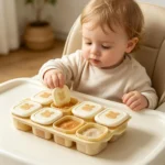 Baby Food Storage Containers Freezer Trays Food Storage Child Broth Container Cooked Food Ice Cubes Trays Freezer Compartments - Image 5