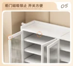 Shoe Rack  Door Small Narrow Multi-layer Simple Shoe Cabinet 2025 New E****mical Space-saving Storage Artifact - Image 27