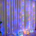Christmas Lights LED Fairy String Curtain Lights 8 Mode Remote USB Festoon Christmas Decor For Home Holiday New Year Lamp - Image 24