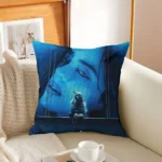 Singer Billie EilishS Pillow Anime Pillow Sofa Bed Head Pillow Cover Cushion Cover 45x45 cm Fashion - Image 5