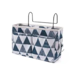 Portable  Hanging Organizers Baby Care Essentials Crib Storage Cradle Baby Crib Organizer Diaper Bag Linen Baby Bed Accessories - Image 9