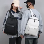 Backpack Simple New Style College Style Small Backpack Travel Lightweight Korean Version Junior High School Double Shoulder Bags - Image 2