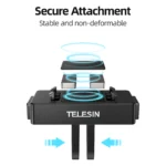 TELESIN Magnetic Two Claw Adapter Action Camera Accessories For Insta 360 Ace Ace pro Adapter - Image 6