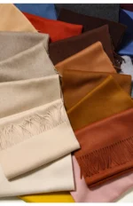 Women Scarf Cashmere Winter Scarf Winter 2024 Fashion Scarves Designer Keep warm Women Luxury Kids Scarf - Image 5