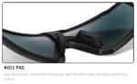 Trendy Fishing Sunglasses for Men and Women Casual Windproof Eyewear with UV Protection for Outdoor Sports, Running Cycling - Image 34