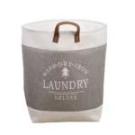Collapsible Waterproof Clothes Baskets Household Laundry Basket Dirty Fabric Laundry Basket for Bedroom Balcony Laundry Room - Image 11