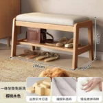 Shoes Organizers Bench Sturdy Shoe Rack Nordic Designs Multifunction Minimalist Shoe Rack Storage Rooms Furniture Accessories - Image 20