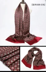 DANKEYISI Real Silk Men Neck Scarf Silk Scarf Men Designer Fashion Scarves Handkerchief Natural Silk Neckerchief - Image 26