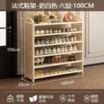 Shoes Organizers Narrow Corridor Shoe Rack Space Saving Storage Shelf Shoe Rack Luxury Designs Sturdy Home Furniture Accessories - Image 32