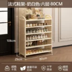 Shoes Organizers Narrow Corridor Shoe Rack Space Saving Storage Shelf Shoe Rack Luxury Designs Sturdy Home Furniture Accessories - Image 47
