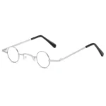 Vintage Sunglasses Round Steampunk Sunglasses Round Metal Frame Small Round Sunglasses Gothic Sunglasses Hippy Glasses - Image 9