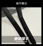 Outdoor Portable Crossbody Bags for Men and Women Commuter Waterproof Youth Shoulder Bag Solid Color Lightweight Female Tote - Image 27