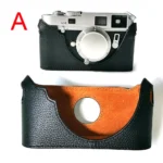 For Leica M6 Genuine Cowhide Leather Camera Bag Protective Case Cover Bodysuit High Quality Handmade Camera Bags Accessories - Image 10