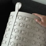 Leather Dirty Laundry Basket Woven Storage Baskets Multifunction Organizer Basket Luxury Large Living Room Organizers Baskets - Image 5