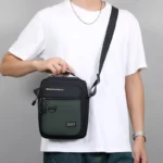 Men Crossbody Bag Single Shoulder Bags Big Capacity Storage Bag Fashion Multi-Pockets Business Crossbody Bags - Image 22