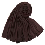 Women Big Size Cotton Jersey Hijabs Scarf Islamic Turban Shawls Trendy Muslim Hijab Solid Plain Cotton Scarves Headscarf - Image 40