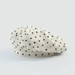 Ins Korean Polka Dot Berets Y2k Versatile Painter Berets Casual Retro Beanie Cap Spring Summer - Image 2