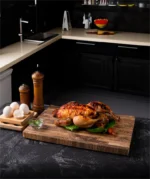 Large Size,High Quality Teak Wood Cutting Board:16.5*11.8 Inch/13.3*9.5 Inch,1 Inch Thick，Suitable For Christmas，Halloween - Image 14