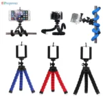 Tripods Tripod For Phone Mobile Camera Holder Clip Smartphone Monopod Tripe Stand Octopus Mini Tripod Stativ For Phone - Image 11