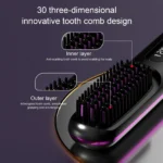 Hair Straightener Professional Quick Heated Electric Hot Comb Hair Straightener Personal Care Multifunctional Hairstyle Brush - Image 14