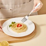 WORTHBUY Dinnerware Set Stainless Steel Cutlery Set With Tableware Bag Kitchen Utensil Travel Portable Spoon Fork Chopsticks - Image 3