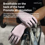 ROCKBROS Spring Summer Cycling Gloves Lightweight Breathable Full Finger Gloves Shock Absorption SBR Pad Anti-slip Sports Gloves - Image 2