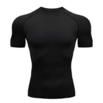 Men's Tight Dry Tshirt Muscle Moisture Wicking Gym Tshirts Fitness Sportswear Casual Holiday Short Sleeve Clothing Apparel - Image 10