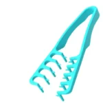 Anti‑Slip Hair Parting Clip, Soft Rubber Hair Styling Sectioning Tool, Men Women Hair Posi tioning Clip for DIY Hairstyle Barber - Image 10