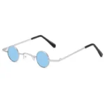 Vintage Sunglasses Round Steampunk Sunglasses Round Metal Frame Small Round Sunglasses Gothic Sunglasses Hippy Glasses - Image 13
