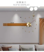Spain Large Wall Clock Modern Design Metal Luxury Wall Watches Clocks DIY Home Decor Silent Living Room Orologi Da Parete Gift - Image 14