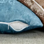 pillow, Velvet covered with 60x60 cm super soft pillow, used for sofa throwing, shining decoration, living room pillow - Image 5