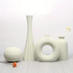 4 Piece Set of Bohemian Style Vases, Dried Flower Arrangement Vases, for Home Decoration Vases, Office Desktop Vase Ornaments, B - Image 3