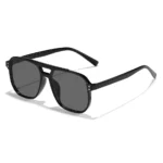 Vintage Men Women Big Sunglasses Men Square Shades Brand Designer Unisex Sun Glasses Black Lense Male Female Sunglasses UV400 - Image 10