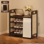 Display Foldable Shoe Racks Organizer Cabinet Portable Luxury Shoe Racks European Shelf Meuble Chausssure Home Furniture - Image 12