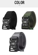 Genuine Tactical Belt Men's Buckle Quick Release Nylon Canvas Military Belt Casual Outdoor Sport Training Braided Waist Belt - Image 21